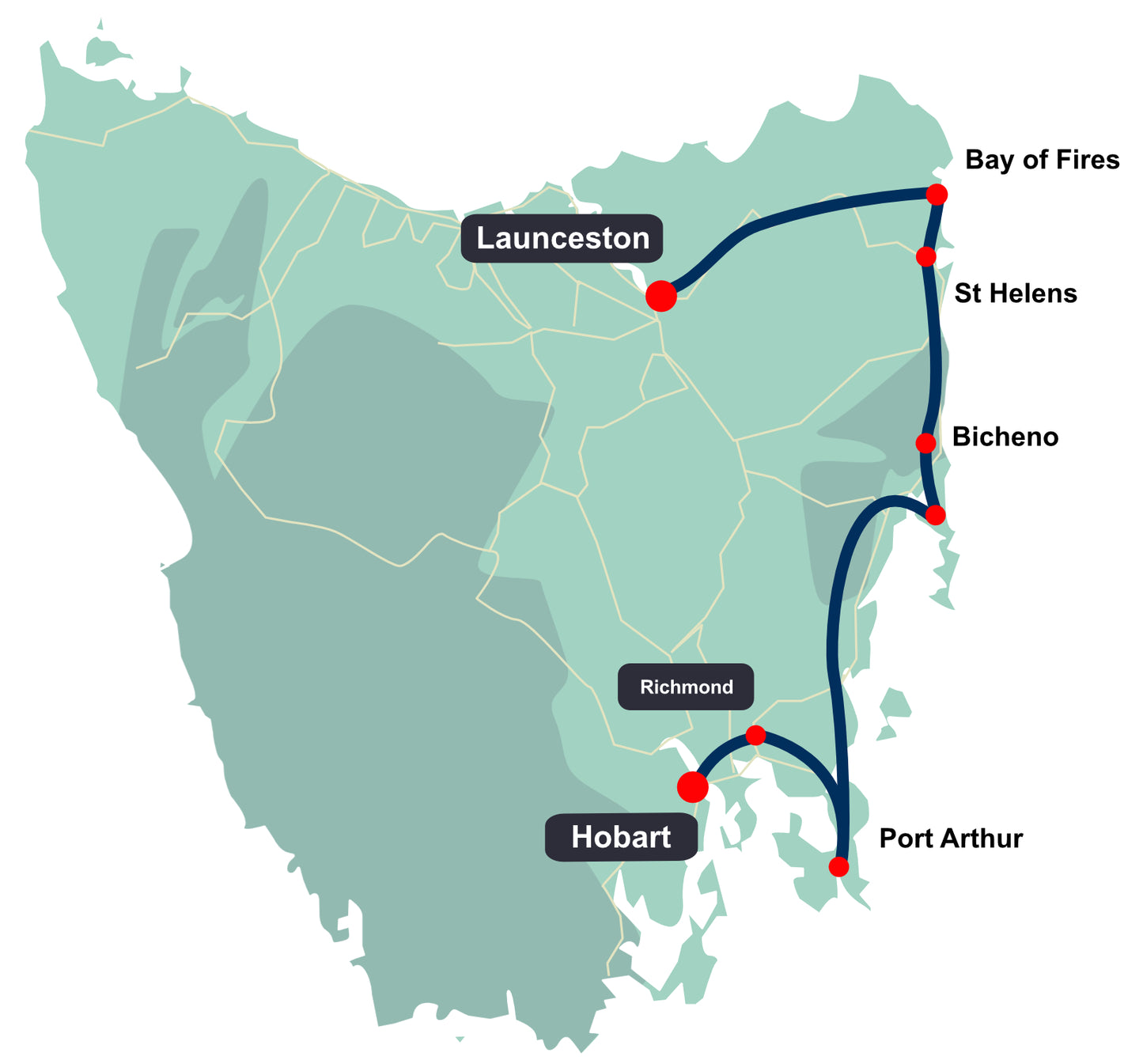 Tasmania 5 day tour